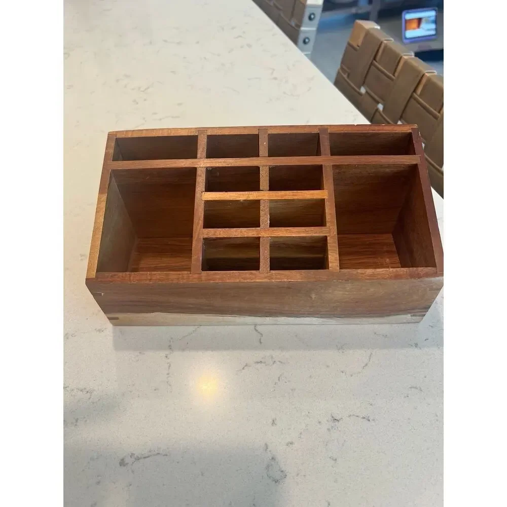 Wooden makeup Storage